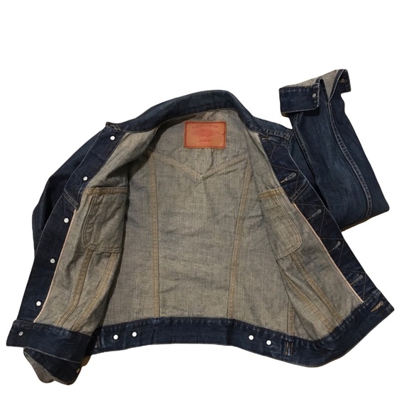 Ralph Lauren Dungarees Trucker Denim Jean  Jacket in great used condition - Picture 2 of 4